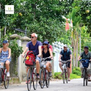 CYCLING AROUND THUY BIEU VILLAGE