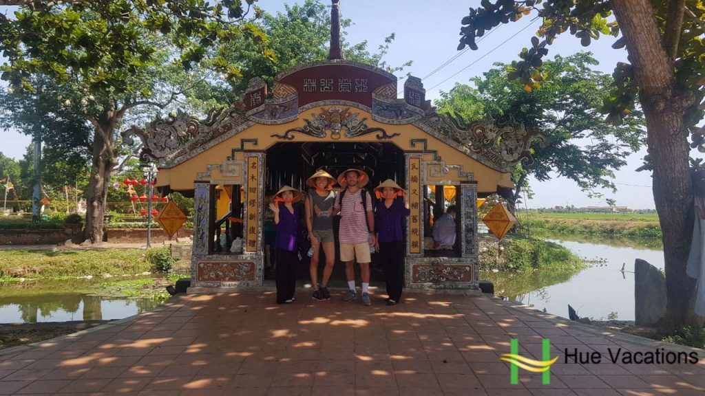 Thanh Toan bridge in Hue tour